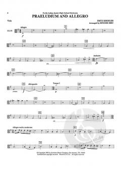 Praeludium and Allegro - Complete Set von Fritz Kreisler 