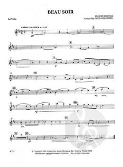 Beau Soir von Claude Debussy 