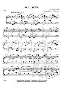 Beau Soir von Claude Debussy 