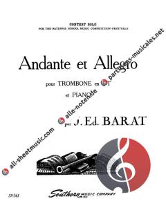 Andante and Allegro von Joseph Edouard Barat 