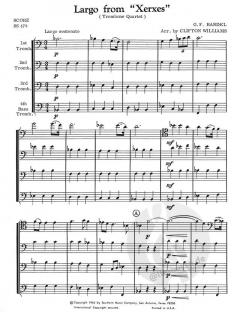 Largo From Xerxes von Georg Friedrich Händel 