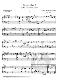 6 Ouvertüren von Georg Philipp Telemann 