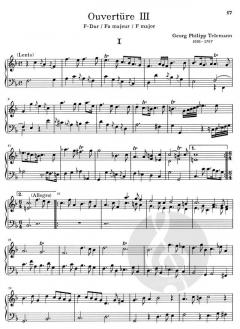 6 Ouvertüren von Georg Philipp Telemann 