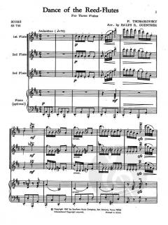 Dance of the Reed Flutes von Pjotr Iljitsch Tschaikowski 