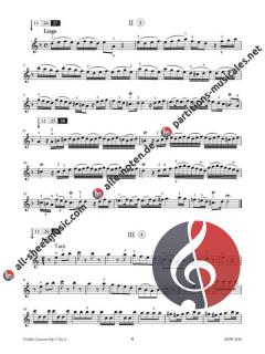 Concertino op. 3 No. 6 RV 356 von Antonio Vivaldi 