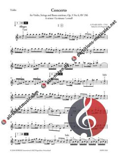 Concertino op. 3 No. 6 RV 356 von Antonio Vivaldi 