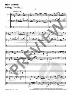 Streichtrio Nr. 2 von Huw Watkins 