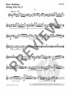 Streichtrio Nr. 2 von Huw Watkins 