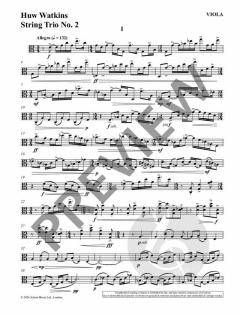Streichtrio Nr. 2 von Huw Watkins 