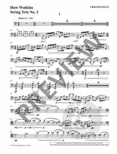 Streichtrio Nr. 2 von Huw Watkins 