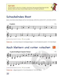 Geigenfrosch & Co: Violinschule 1 von Ros Stephen 