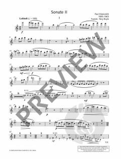 Sonate II  von Paul Hindemith 