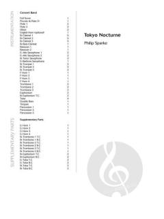 Tokyo Nocturne von Philip Sparke 