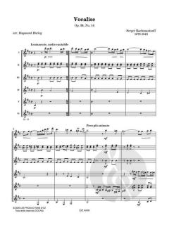 Vocalise op. 34 No. 14 von Sergei Rachmaninow 