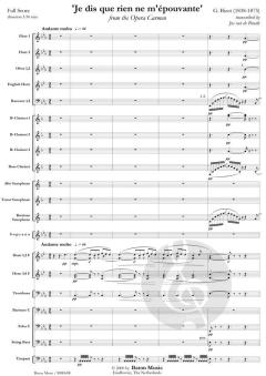 Je dis que rien ne m'epouvante von Georges Bizet (Download) 