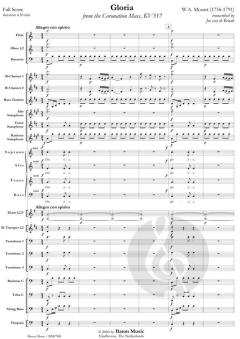 Gloria from The Coronation Mass (W.A. Mozart) 