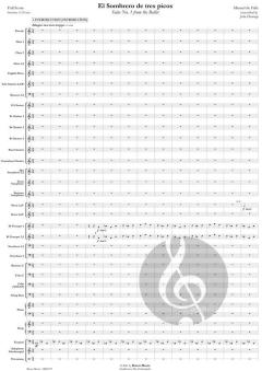 El Sombrero de tres picos von Manuel de Falla (Download) 