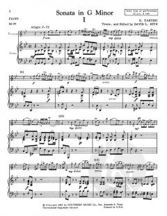 Sonata In G Minor von Guiseppe Tartini 