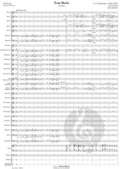 Tsar Boris (Overture) (Vasily Sergeyevich Kalinnikov) 