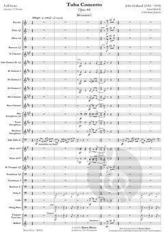 Tuba Concerto op. 46 von John Golland (Download) 
