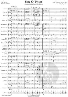 Sax-O-Phun von Rudy Wiedoeft (Download) 