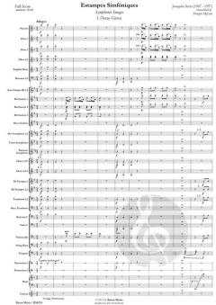Estampes Simfoniques von Joaquim Serra (Download) 