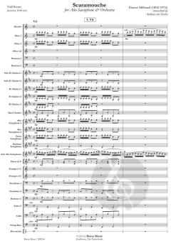 Scaramouche von Darius Milhaud (Download) 