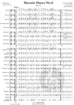 Salvonic Dance No. 8 op. 46 von Antonín Dvořák (Download) 