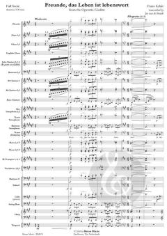 Freunde, das Leben ist lebenswert von Franz Lehár (Download) 