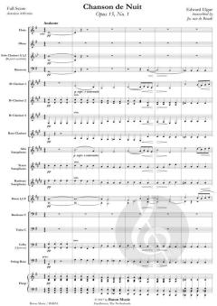 Chanson de Nuit op. 15 No. 1 von Edward Elgar (Download) 