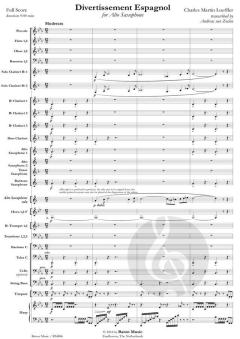 Divertissement Espagnol von Charles Martin Loeffler (Download) 