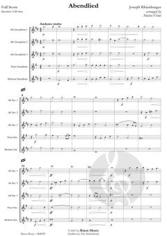 Abendlied von Josef Gabriel Rheinberger (Download) 