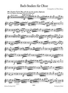 Bach-Studien für Oboe Heft 2 im Alle Noten Shop kaufen