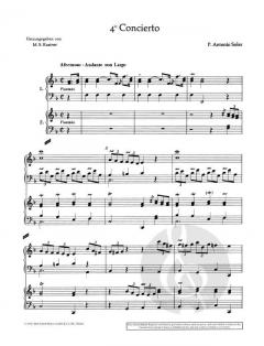 6 Conciertos de dos Organos obligados Band 2 von Antonio Soler 