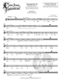Cantus Firmus Fantasticus! von Johann Sebastian Bach (Download) 