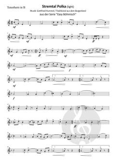 Der Tophit der Blasmusik: Stremtalpolka (light) von Gottfried Hummel 