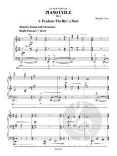 Piano Cycle von Stephen Goss 