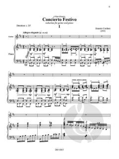 Concierto Festivo von Ernesto Cordero 