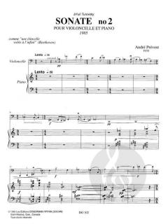 Sonate no. 2 von A. Prevost 
