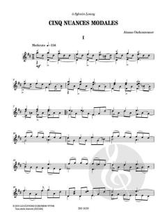 Cinq Nuances Modales von Atanas Ourkouzounov 