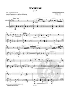 Nocturne op. 33 von Alberto Nepomuceno 