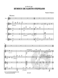 Hymnus De Sancto Stephano von Stephan Dodgson 