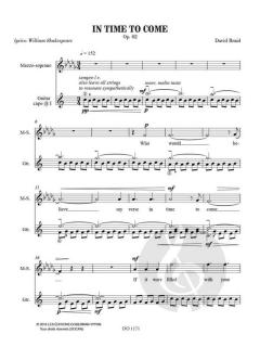 In Time To Come op. 62 von David Braid 