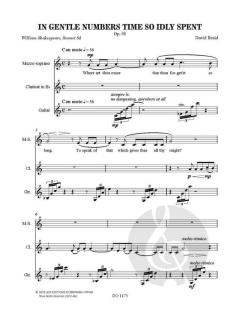 In Gentle Numbers Time So Idly Spent op. 66 von David Braid 