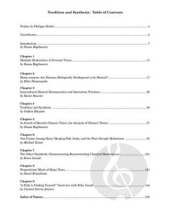 Tradition and Synthesis von Dusan Bogdanovic 