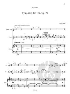 Symphony For Trio op. 72 von David Braid 