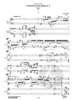 Concerto for piano op. 15 von Jacques Hétu 