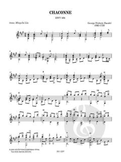 Chaconne von Georg Friedrich Händel 