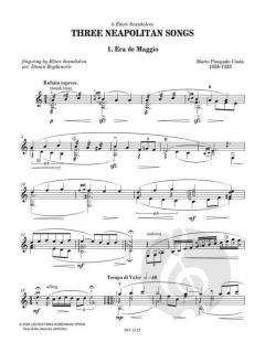 3 Neapolitan Songs 
