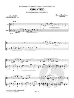 Andantino von Manuel Mariá Ponce 